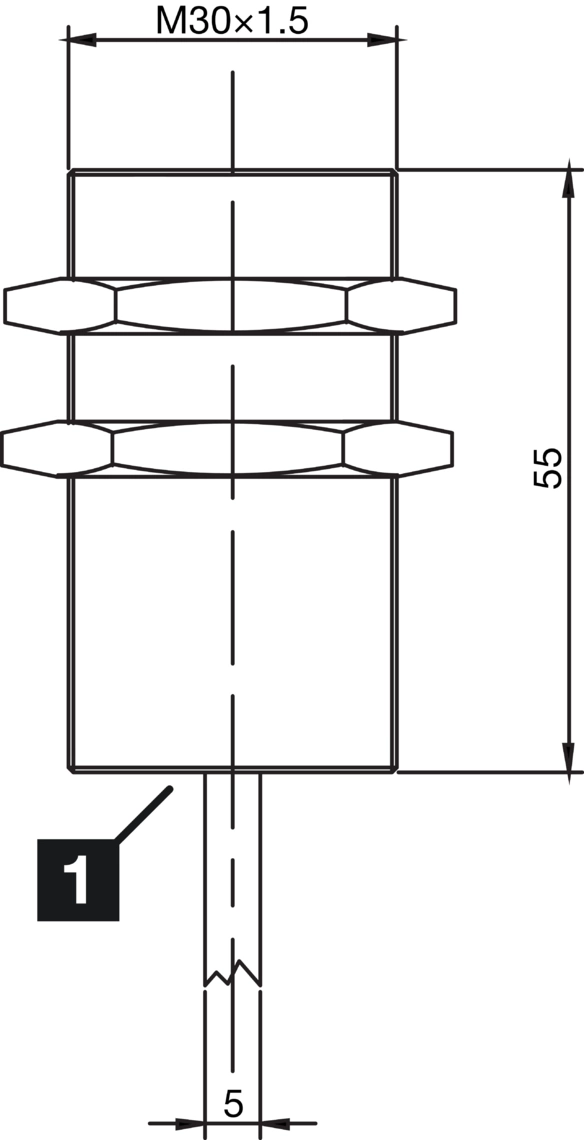 Inductive proximity sensors INS-M30-B15NO-2C
