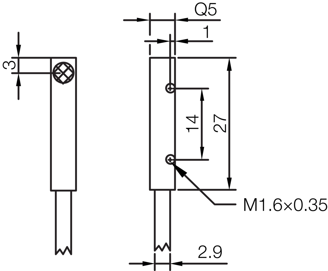 电感式接近传感器 INQ 方型