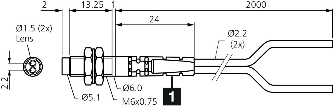 Plastic fiber-optic sensors KL Plastic fiber optics