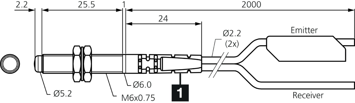 Plastic fiber-optic sensors KL Plastic fiber optics