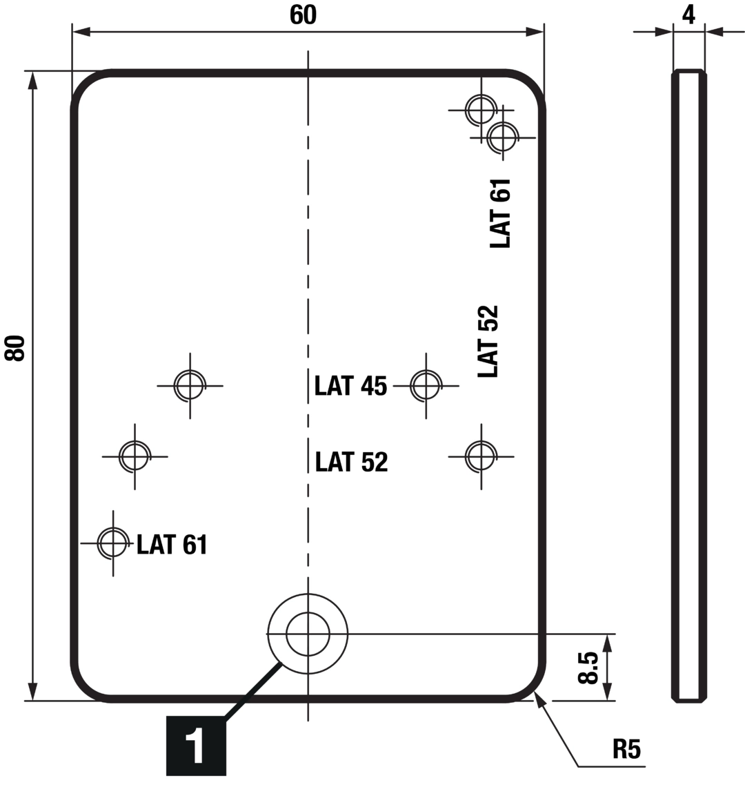 固定技术 Z-UBT-KU-PH 产品支架