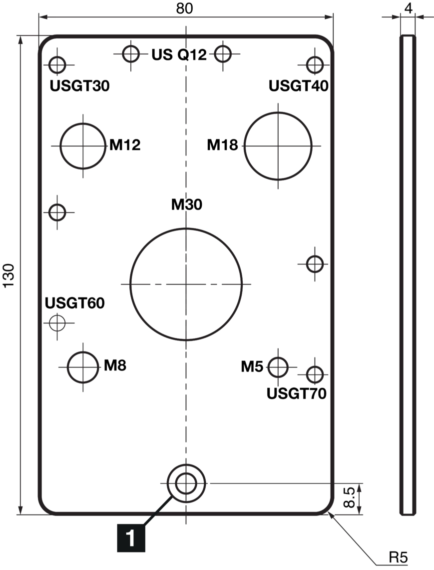 固定技术 Z-UBT-KU-PH 产品支架
