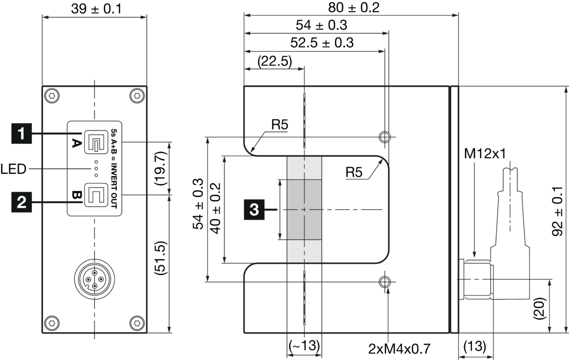 超声波槽型传感器 USGT