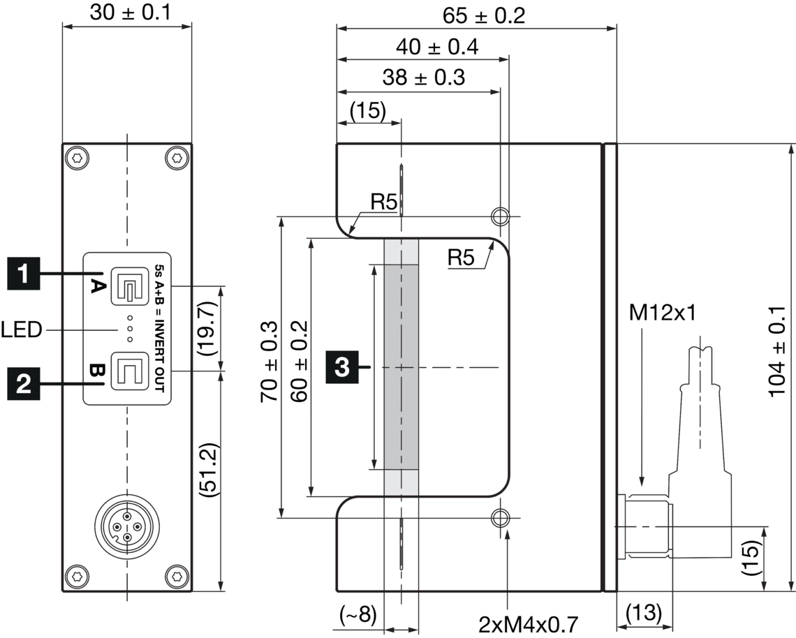 超声波槽型传感器 USGT