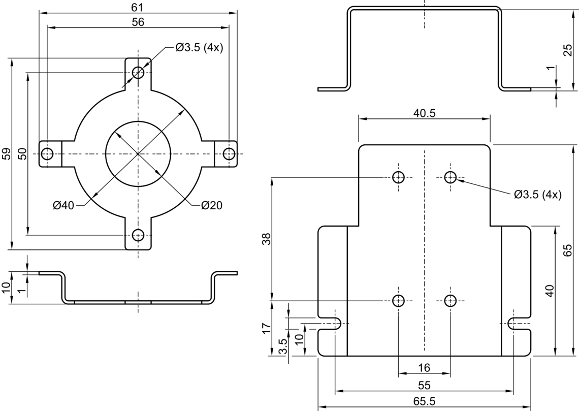 BE-Z Zubehör BV-Beleuchtung Mechanisches Zubehör