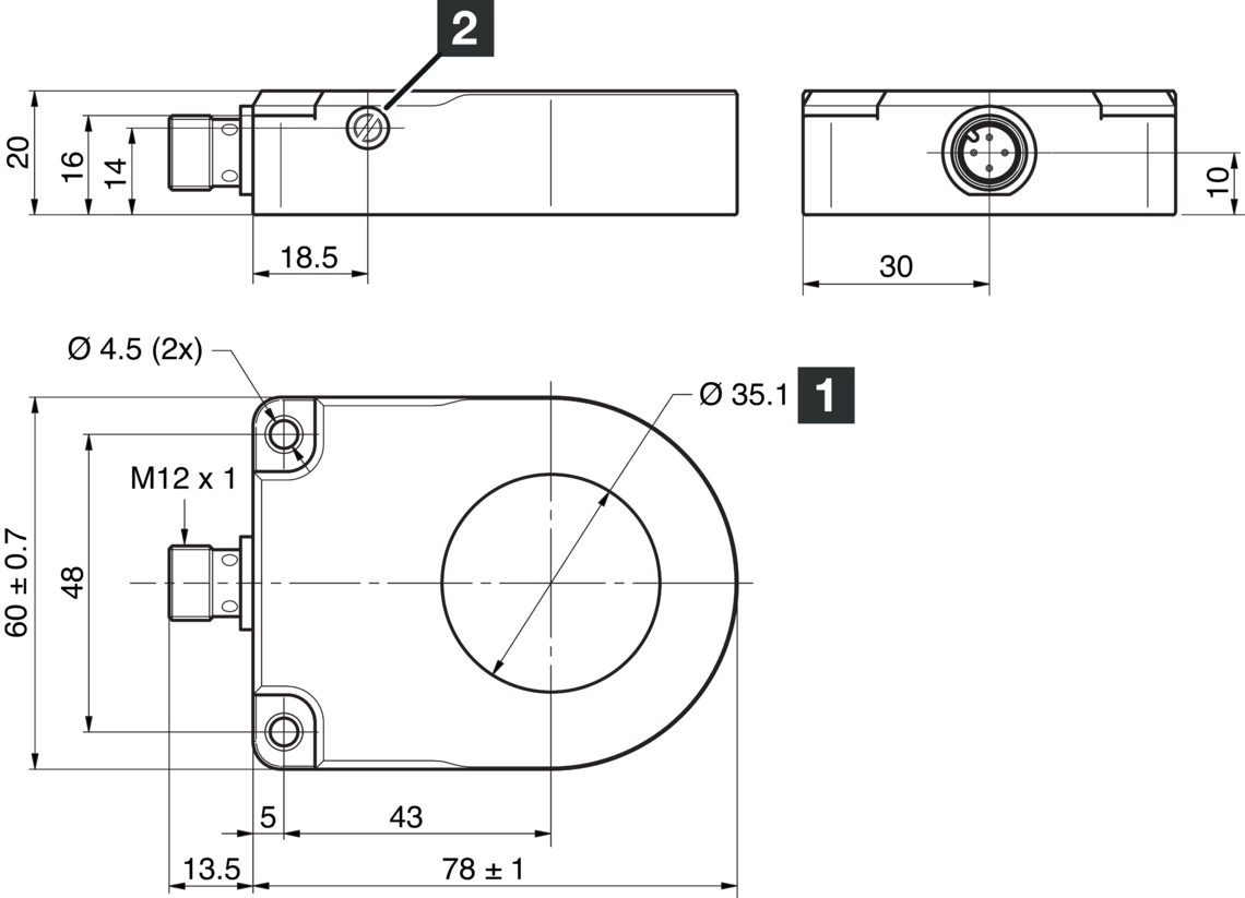 Inductive ring sensors IRSD Static/Dynamic