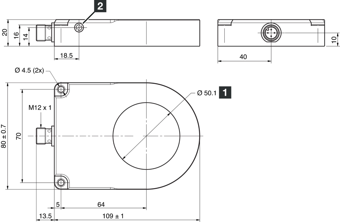 Inductive ring sensors IRSD Static/Dynamic