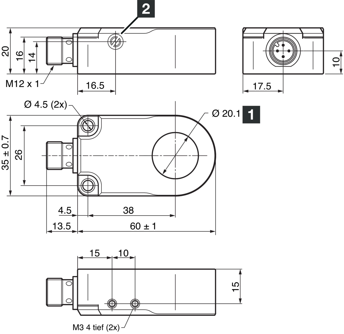 Inductive ring sensors IRSD Static/Dynamic