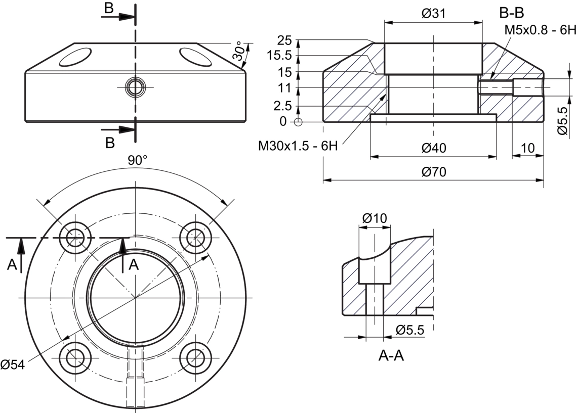 SBT-Z 附件用于信号灯 机械附件