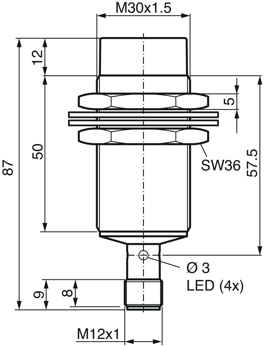 Inductive proximity sensors INE Industrial