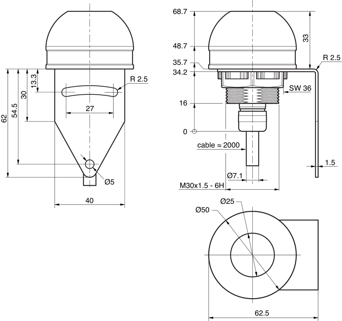 Signal lights SBP-FK Fixed Color
