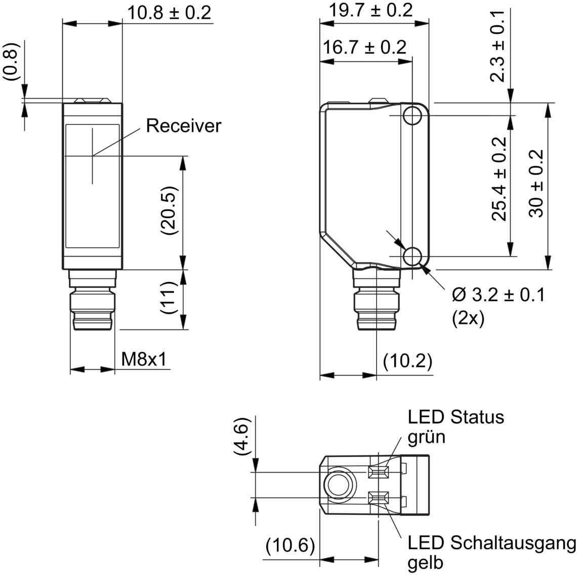 光电开关和漫反射传感器 O-33 通用版