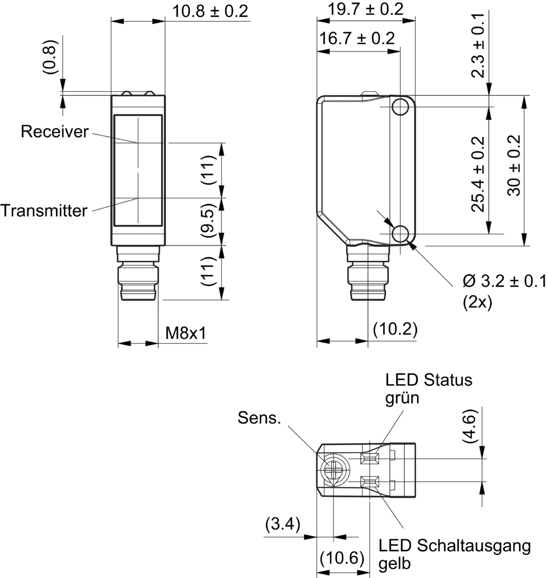 光电开关和漫反射传感器 O-33 通用版
