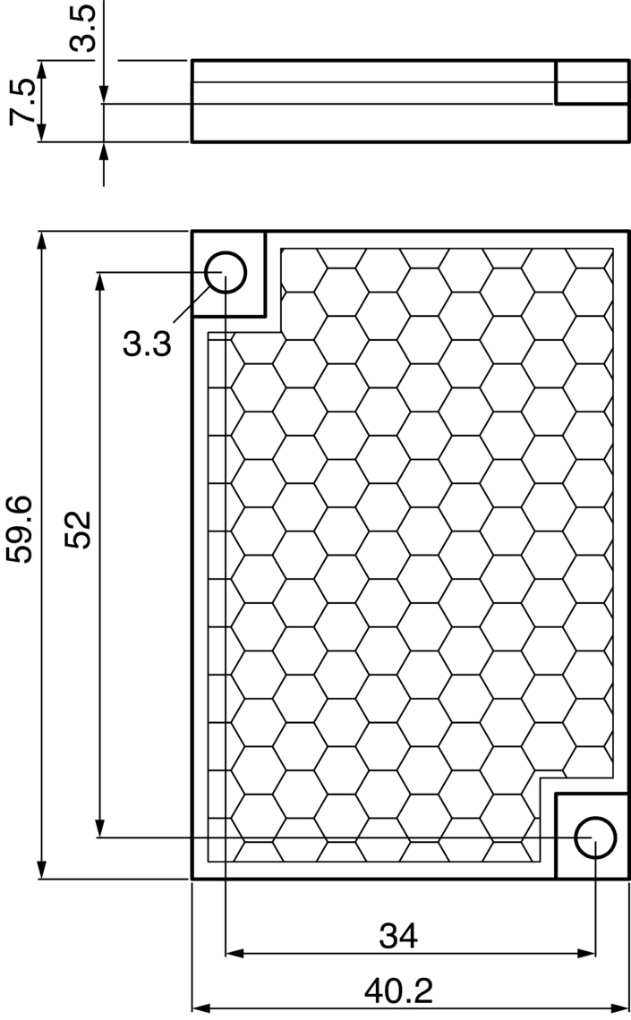 传感器附件 O-Z-REF 反射镜 - 反射箔