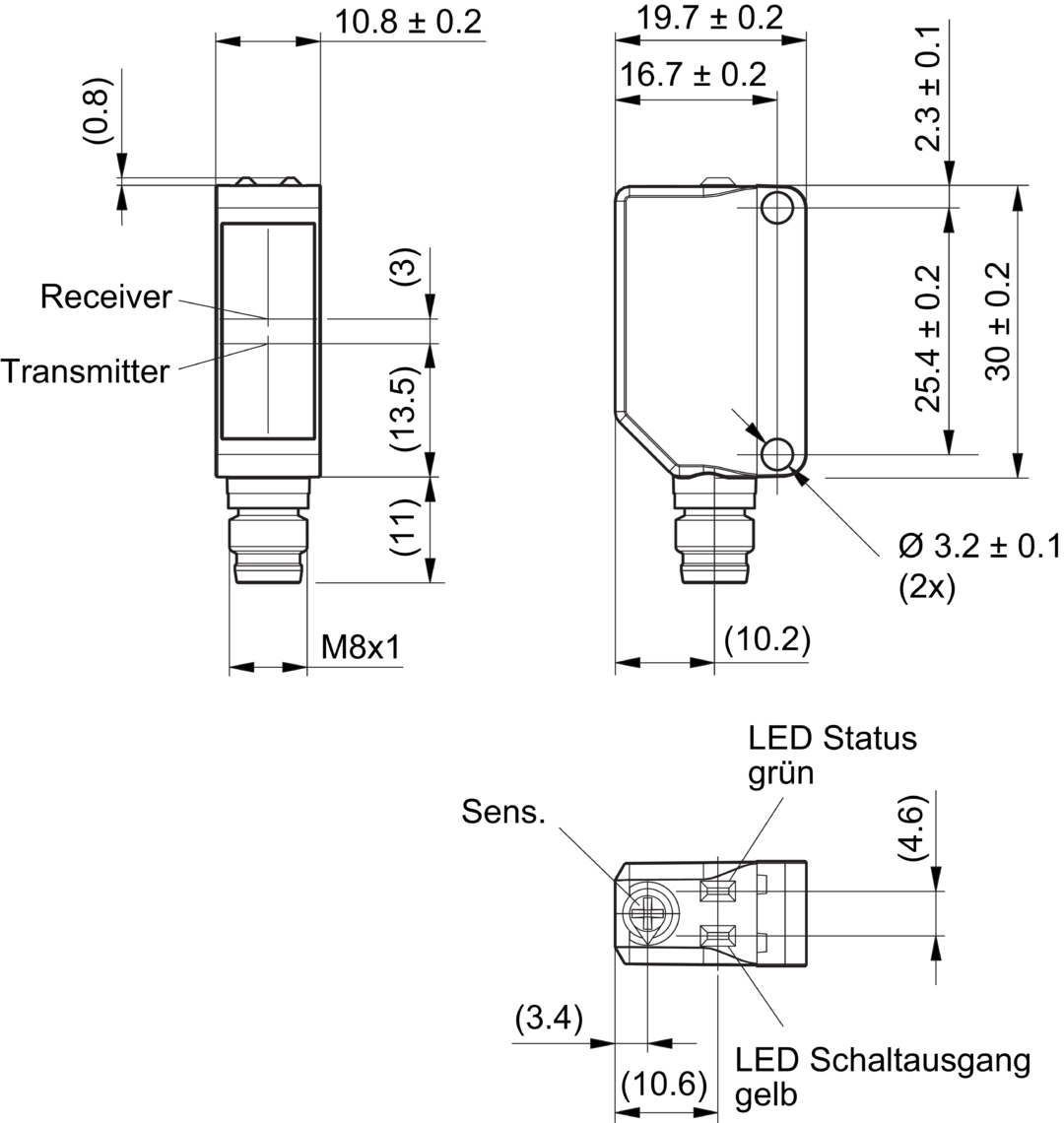 光电开关和漫反射传感器 O-33 通用版