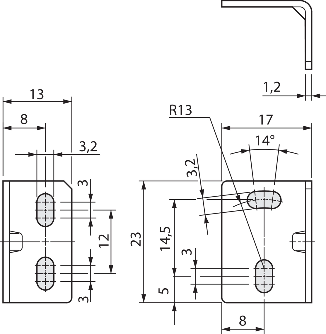Systémes de fixation Support de produit Z-UBT-KL-PH
