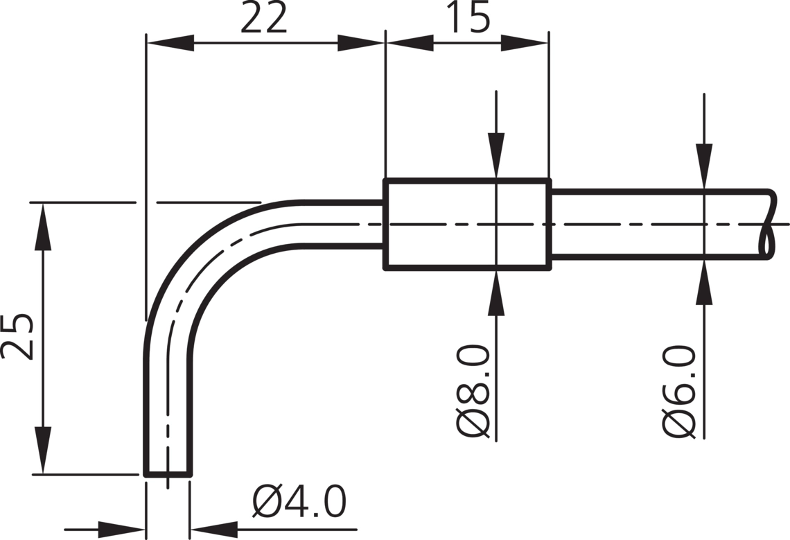 Glass fiber-optic sensors Glass fiber optics WRB
