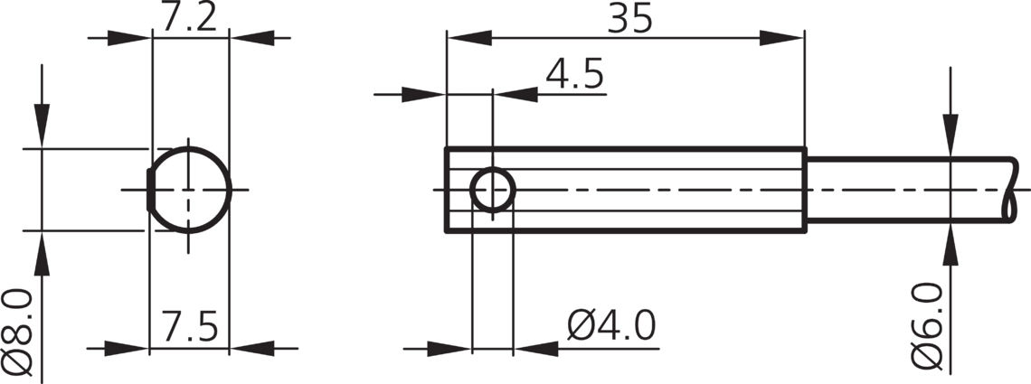 Glass fiber-optic sensors Glass fiber optics WRB