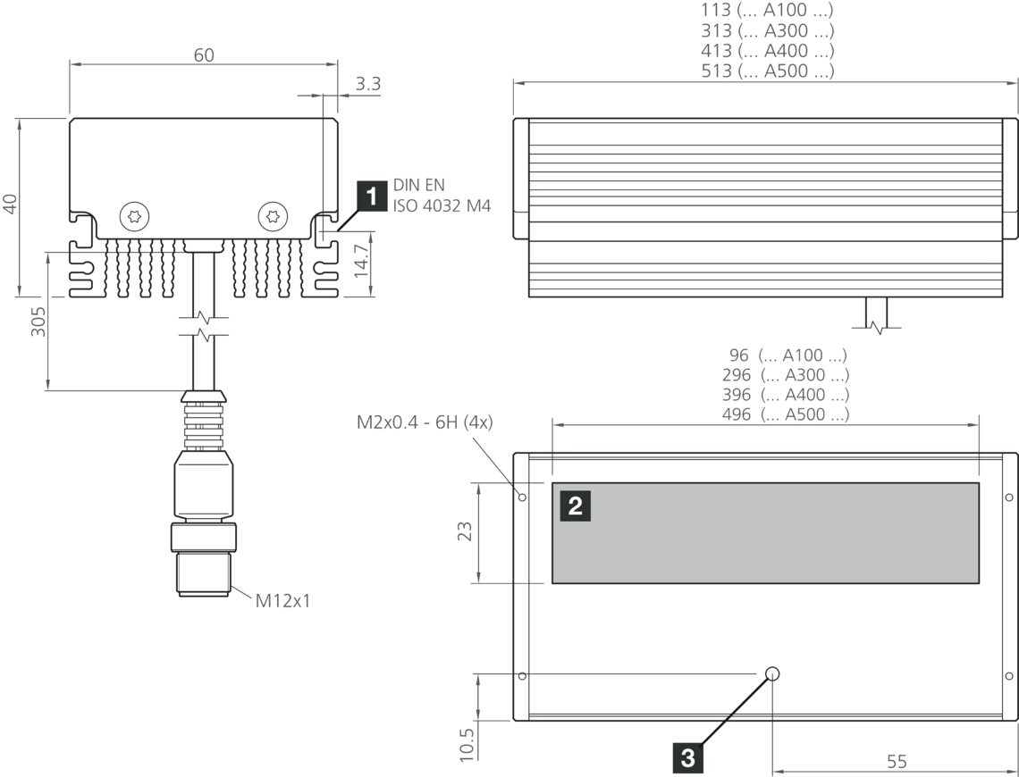 BE-B Barlights Joist lights with switchable constant light