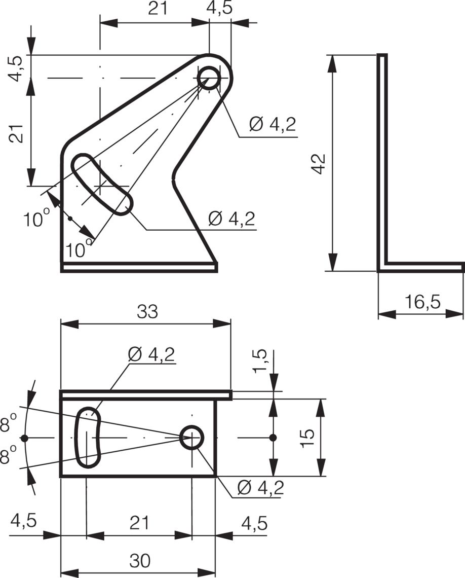 Systémes de fixation Support de produit Z-UBT-KL-PH