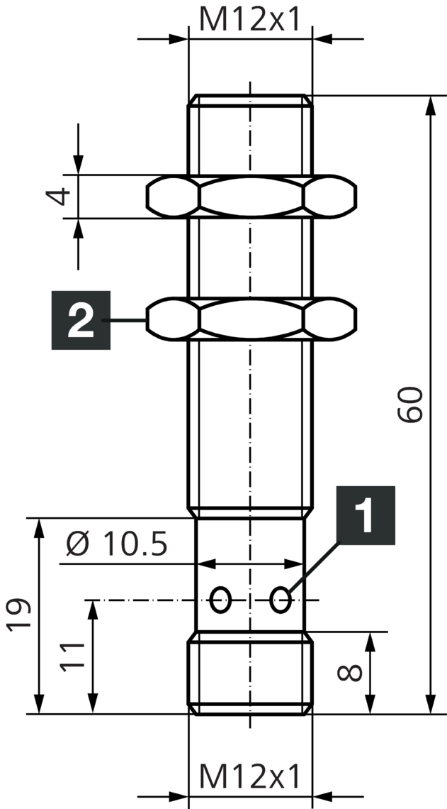 Détecteurs de proximité inductifs INW Entièrement métallique