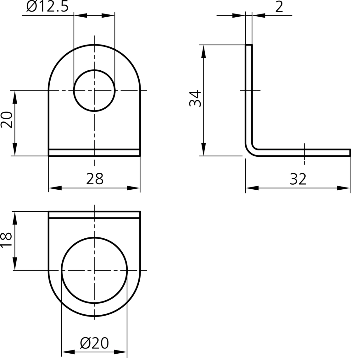 夹持支架 Z-UBT-KL-PH 产品支架