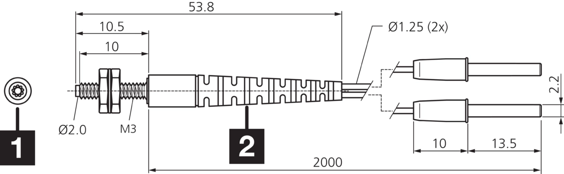 Kunststoff-Lichtleitersensoren KL Kunststoff-Lichtleiter