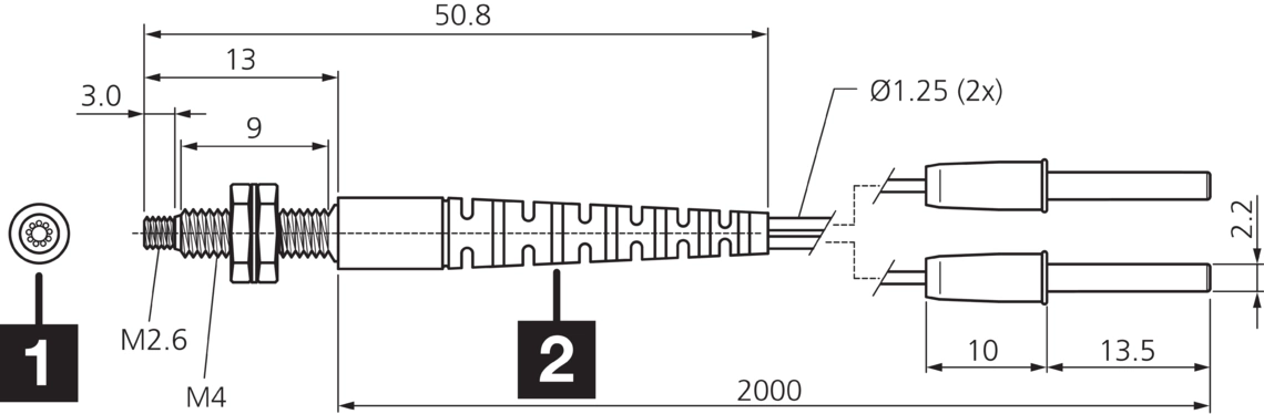 Kunststoff-Lichtleitersensoren KL Kunststoff-Lichtleiter