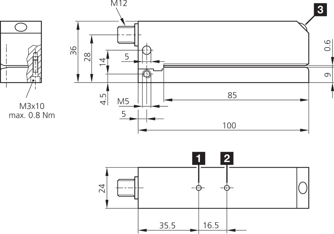 Capteurs d'étiquettes capacitifs KSSTI Capacitif