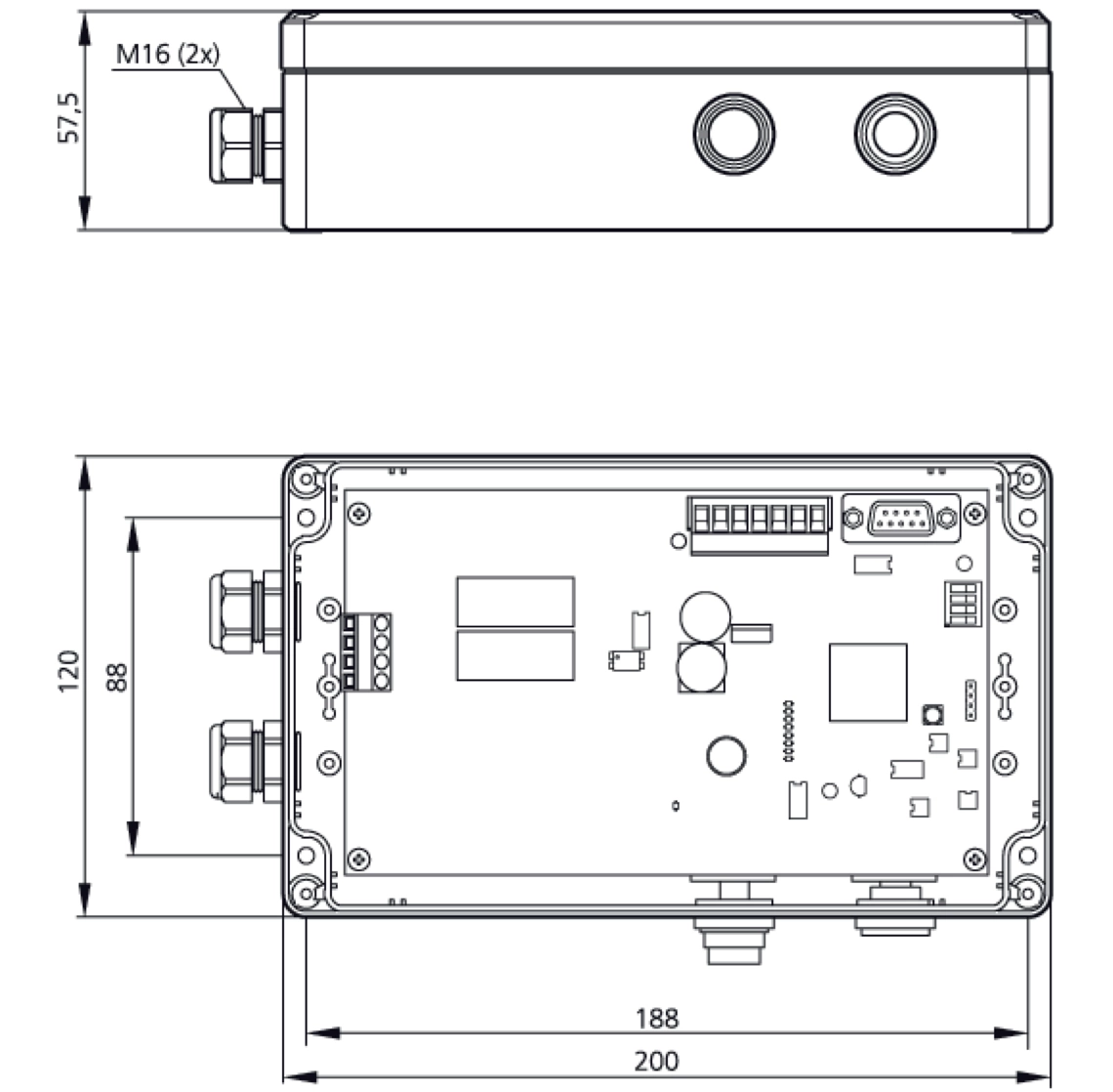Light curtains LI-A Evaluation electronics for LI series