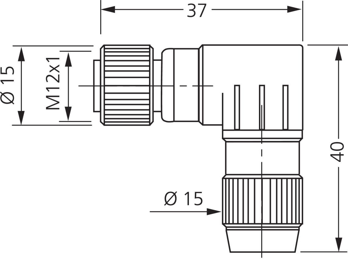 Connection technology Z-AT-SVK Field-attachable plug connectors